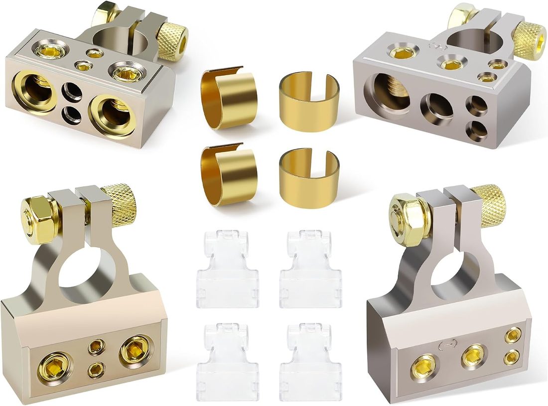TONDA Battery Terminals, Double Pair Set