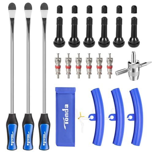 TONDA Tire Spoons, 26-Piece Motorcycle Tire Kit