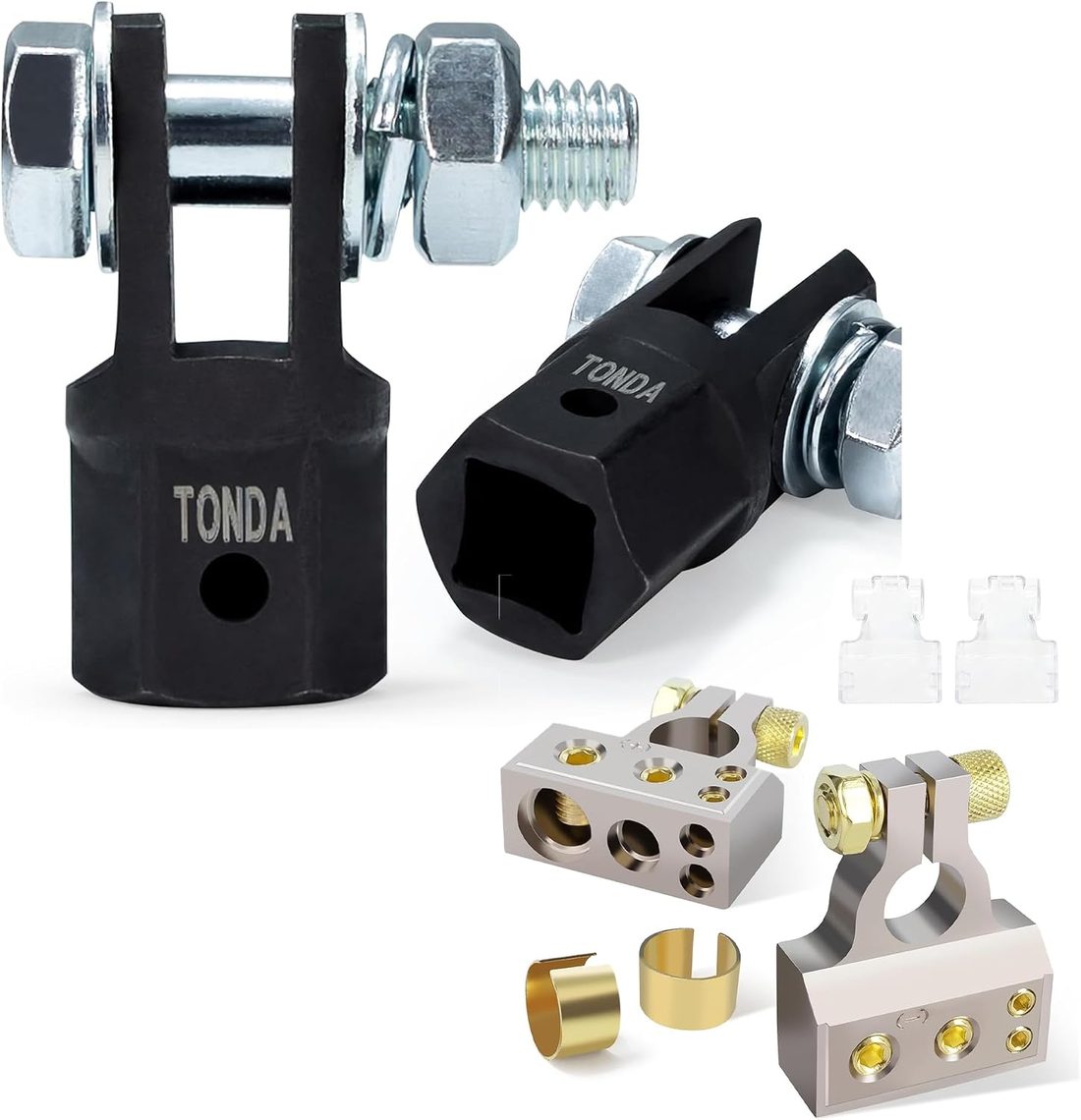 TONDA Scissor Jack Drill Adapter & Battery Terminals